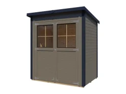 Kinder Bertilo Kinder-Gartengeräte|Gerätehaus Castano 1 Beige 180 cm x 120 cm FSC®