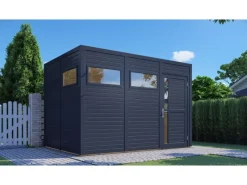 Kinder Bertilo Kaminholzregale|Outdoor Whirlpools|Holz-Gartenhaus Cubus 3 337 cm x 234 cm FSC®