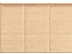 Bertilo Pavillons|Pavillon Garten-Lounge 2 Natur 234 cm x 337 cm FSC®