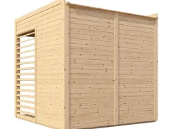 Bertilo Gartenmöbel-Sets|Pavillons|Pavillon Garten-Lounge 1 Natur 234 cm x 226 cm FSC®