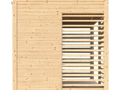 Bertilo Gartenmöbel-Sets|Pavillons|Pavillon Garten-Lounge 1 Natur 234 cm x 226 cm FSC®