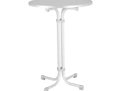 Best Freizeitmöbel Gartentische|Best Klapptisch Rund Weiß Ø 70 cm