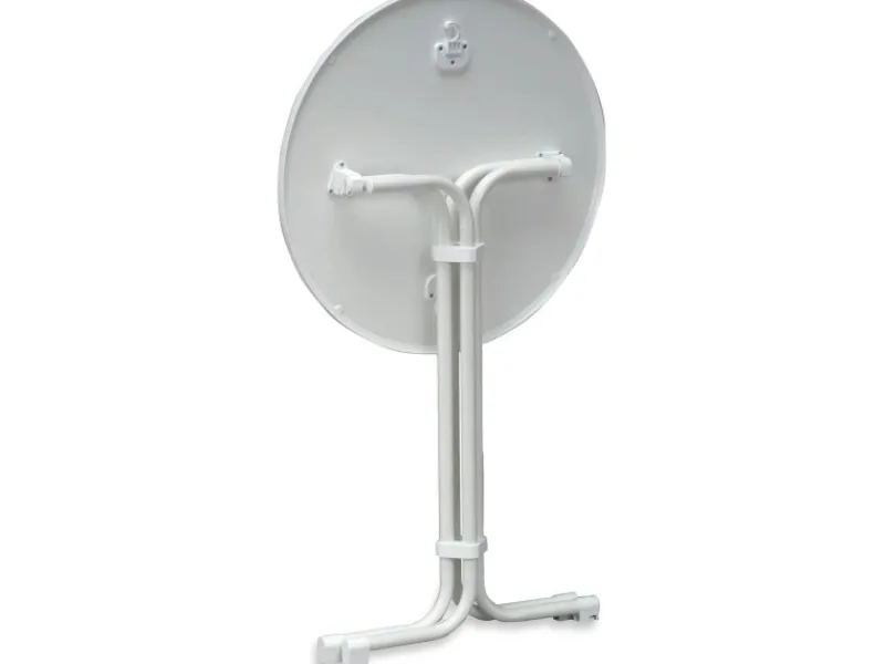 Best Freizeitmöbel Gartentische|Best Klapptisch Rund Weiß Ø 70 cm