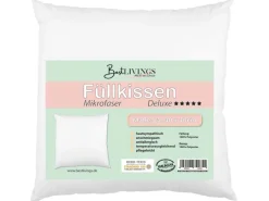 Füllkissen Mikrofaserbezug Inlett mit Polyesterfüllung 40 x 40 cm*Bestlivings New