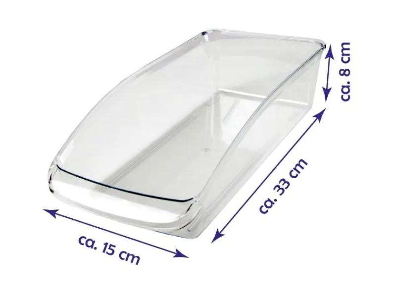 Kühlschrankbox M 33 x 1,5 x 8 cm 2er Pack*Bestlivings