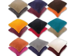 Bestlivings Gartenstuhlauflagen|Kissenhülle Kuschel 50 x 50 cm mit Füllung