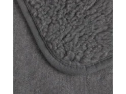 Bestlivings Gartenstuhlauflagen|Sesselschoner Gesteppt 190 x 165 cm Grau