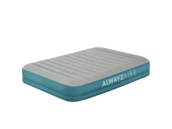 Bestway Wasserspielzeug|Doppelluftbett AlwayzAire Fortech 203 cm x 152 cm x 36 cm Türkis-Grau
