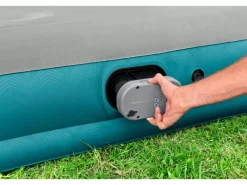 Bestway Wasserspielzeug|Doppelluftbett AlwayzAire Fortech 203 cm x 152 cm x 36 cm Türkis-Grau