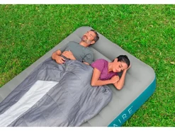 Bestway Wasserspielzeug|Doppelluftbett AlwayzAire Fortech 203 cm x 152 cm x 36 cm Türkis-Grau