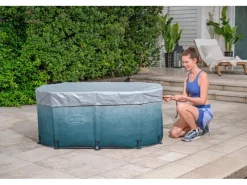 Eisbad Glacial Dip mit Filterpumpe Oval 150 cm x 90 cm x 65 cm*Bestway Hot