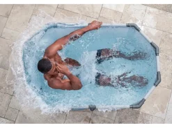 Eisbad Glacial Dip mit Filterpumpe Oval 150 cm x 90 cm x 65 cm*Bestway Hot