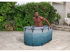 Eisbad Glacial Dip mit Filterpumpe Oval 150 cm x 90 cm x 65 cm*Bestway Hot