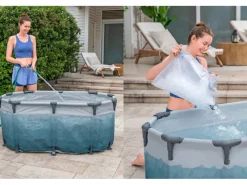 Eisbad Glacial Dip mit Filterpumpe Oval 150 cm x 90 cm x 65 cm*Bestway Hot