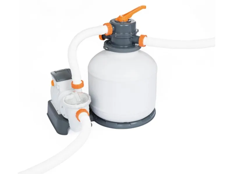 Bestway Pooltechnik|Flowclear Sandfilteranlage mit Zeitschaltuhr 5.678l/h 230 W