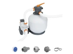 Flowclear Sandfilteranlage mit Zeitschaltuhr 8.327 l/h 280 W*Bestway Hot