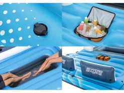 Hydro Force Badeinsel Tropical Breeze 389 cm x 274 cm*Bestway Hot