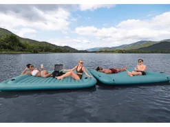 Bestway Wasserspielzeug|Hydro Force Schwimmende Plattform Sun Soaker 290 cm x 191 cm