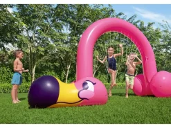 Bestway Wasserspielzeug|Jumbo Wassersprinkler Flamingo 340 x 110 x 192 cm