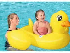 Bestway Wasserspielzeug|Kinder-Schlauchboot Ente mit Lautsprecher 98 x 95 x 61 cm