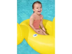 Bestway Wasserspielzeug|Kinder-Schlauchboot Ente mit Lautsprecher 98 x 95 x 61 cm