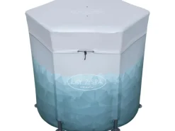 Bestway Outdoor Whirlpools|Lay-Z-Spa Eisbad Glacial Dip mit Filterpumpe Ø 90 x 80 cm
