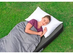 Bestway Wasserspielzeug|Luftbett TriTech für 1 Person 185 cm x 76 cm x 25 cm Schwarz-Grau