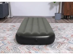 Bestway Wasserspielzeug|Luftbett TriTech für 1 Person 185 cm x 76 cm x 25 cm Schwarz-Grau