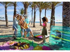 Bestway Wassersport|Wasserspielzeug|Luftmatratze Retro Beats 174 cm x 117 cm