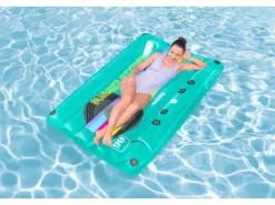 Bestway Wassersport|Wasserspielzeug|Luftmatratze Retro Beats 174 cm x 117 cm