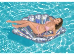 Bestway Wassersport|Wasserspielzeug|Luftmatratze Schimmernde Muschel 152 x 100 x 20,5 cm