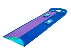 Bestway Wasserspielzeug|2-Personen-Rutsche H2OGO Lunar Launch ab 3 Jahren 488 cm x 138 cm