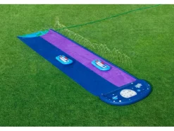 Bestway Wasserspielzeug|2-Personen-Rutsche H2OGO Lunar Launch ab 3 Jahren 488 cm x 138 cm