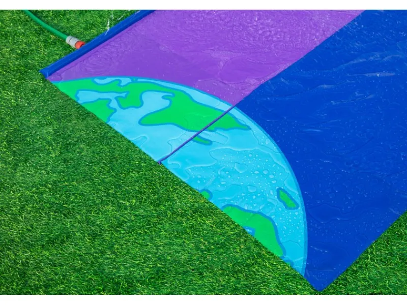 Bestway Wasserspielzeug|2-Personen-Rutsche H2OGO Lunar Launch ab 3 Jahren 488 cm x 138 cm