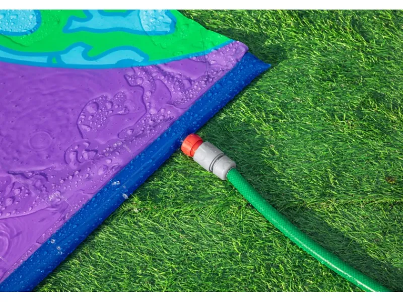 Bestway Wasserspielzeug|2-Personen-Rutsche H2OGO Lunar Launch ab 3 Jahren 488 cm x 138 cm