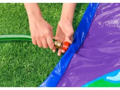 Bestway Wasserspielzeug|2-Personen-Rutsche H2OGO Lunar Launch ab 3 Jahren 488 cm x 138 cm