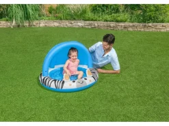 Bestway Wasserspielzeug|® Planschbecken Safari Sun™ mit Sonnenschutzdach Ø 97 x 66 cm, rund