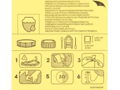 Reparaturflicken Selbstklebend Wasserfest 10 Stück*Bestway Outlet