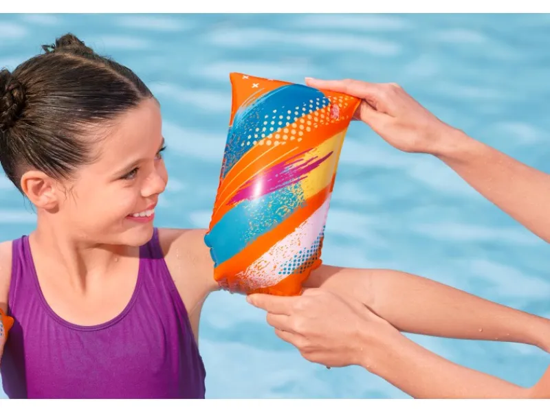 Schwimmflügel Stufe C Colorify Größe 5-12 Jahre*Bestway