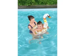 Bestway Wasserspielzeug|Schwimmring glitzernd mit Tierkopf 2-fach sortiert