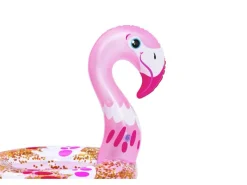 Bestway Wasserspielzeug|Schwimmring glitzernd mit Tierkopf 2-fach sortiert