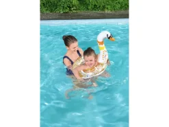 Bestway Wasserspielzeug|Schwimmring glitzernd mit Tierkopf 2-fach sortiert