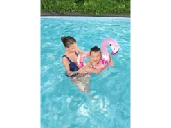 Bestway Wasserspielzeug|Schwimmring glitzernd mit Tierkopf 2-fach sortiert