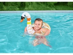 Bestway Wasserspielzeug|Schwimmring glitzernd mit Tierkopf 2-fach sortiert