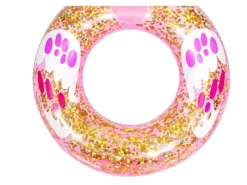 Bestway Wasserspielzeug|Schwimmring glitzernd mit Tierkopf 2-fach sortiert
