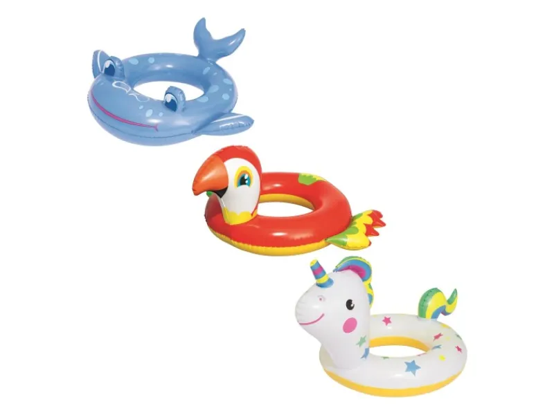 Bestway Wasserspielzeug|Schwimmring Tierdesign 3-fach sortiert