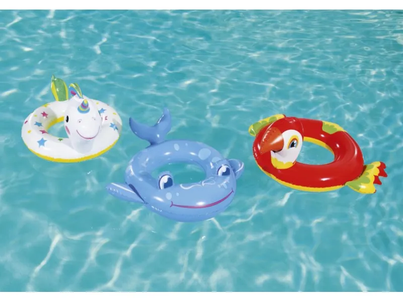 Bestway Wasserspielzeug|Schwimmring Tierdesign 3-fach sortiert