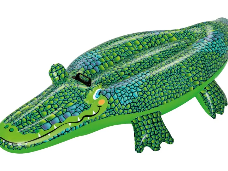 Bestway Wasserspielzeug|Schwimmtier Krokodil 152 x 71 cm