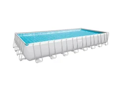 Stahlrahmenpool-Set Power Steel 956 cm x 488 cm x 132 cm Rechteckig*Bestway Clearance