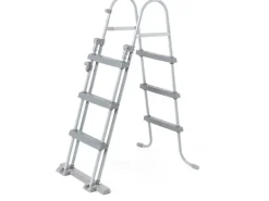 Bestway Aufstellpools|Stahlrahmenpool-Set Power Steel 427 cm x 250 cm x 100 cm Oval